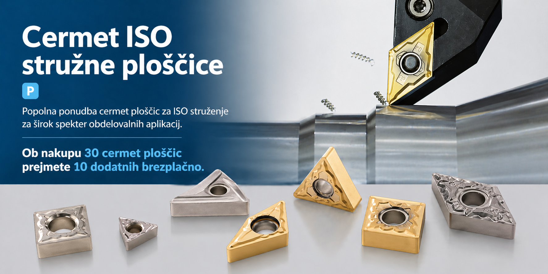 Kyocera Cermet ISO stružne ploščice