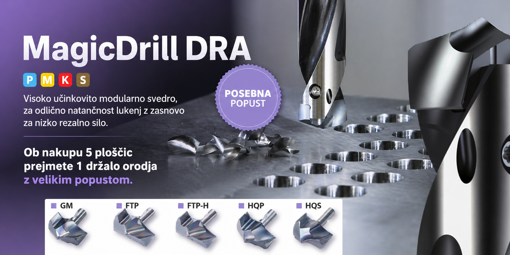 Kyocera MagicDrill DRA modularni sveder