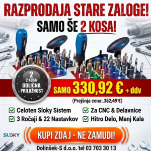 Sloky Pro Station - Momentni Izvijač Komplet | Akcija Zadnja 2 Kosa